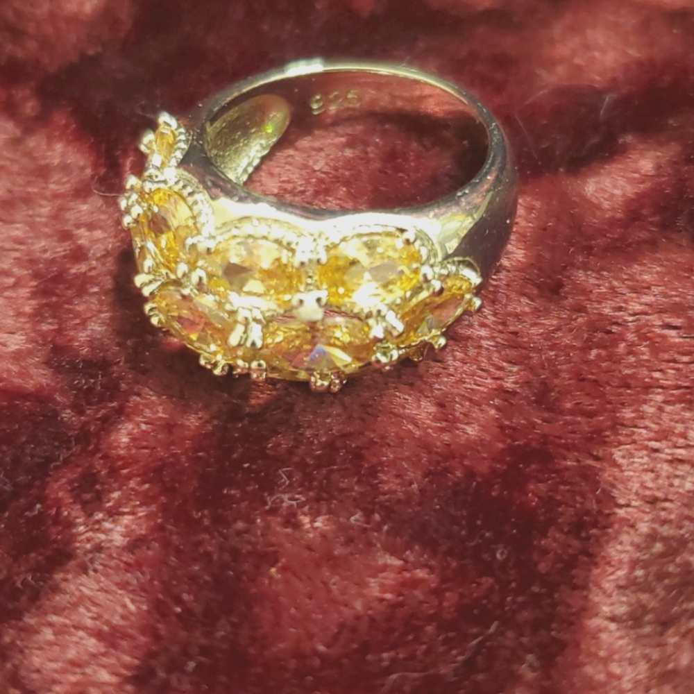 Silver Gemstone Ring - image 3